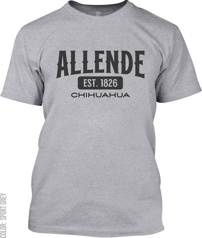 Allende, Chihuahua Signature T-Shirt