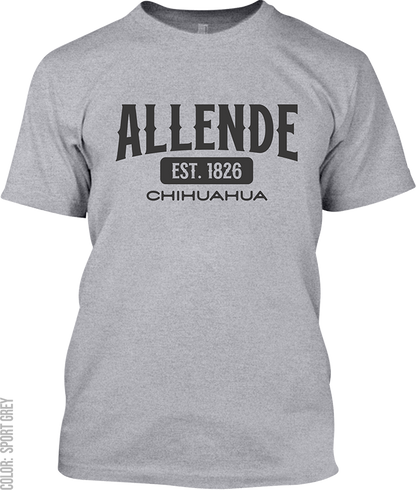 Allende, Chihuahua Signature T-Shirt