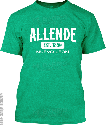 Allende, Nuevo Leon Signature T-Shirt