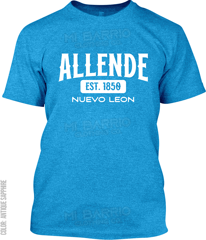 Allende, Nuevo Leon Signature T-Shirt