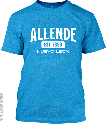 Allende, Nuevo Leon Signature T-Shirt