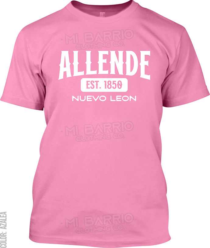 Allende, Nuevo Leon Signature T-Shirt