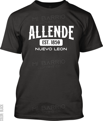 Allende, Nuevo Leon Signature T-Shirt