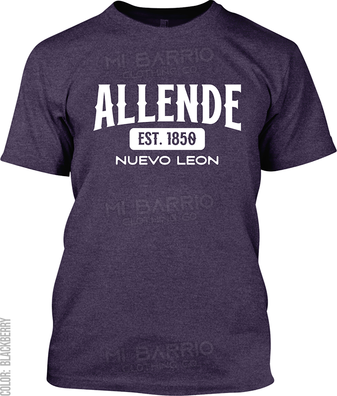 Allende, Nuevo Leon Signature T-Shirt