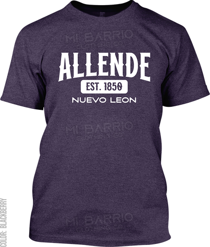 Allende, Nuevo Leon Signature T-Shirt