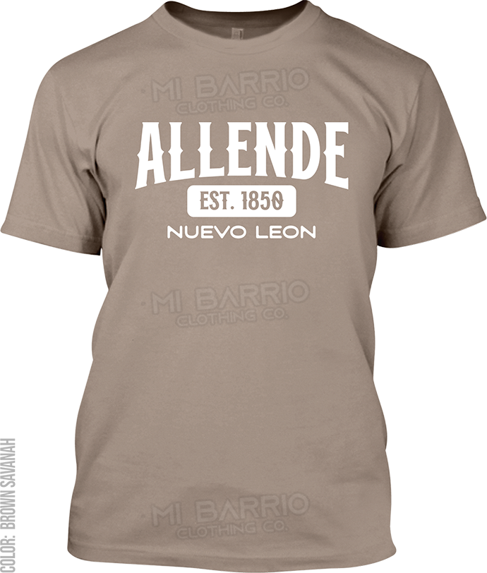 Allende, Nuevo Leon Signature T-Shirt