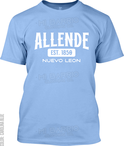 Allende, Nuevo Leon Signature T-Shirt