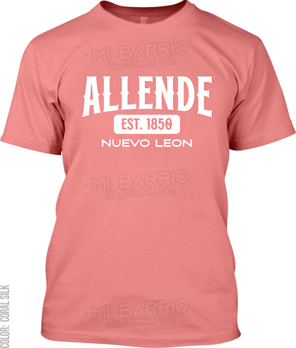 Allende, Nuevo Leon Signature T-Shirt