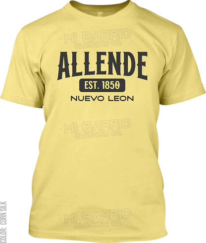 Allende, Nuevo Leon Signature T-Shirt