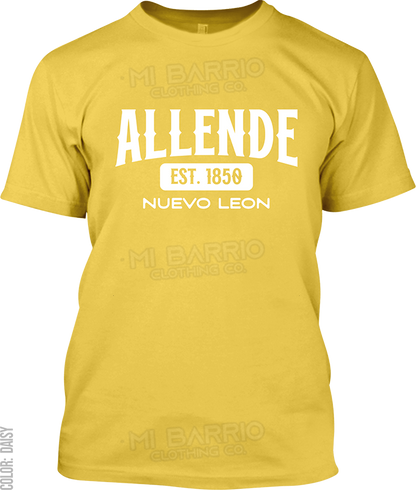 Allende, Nuevo Leon Signature T-Shirt