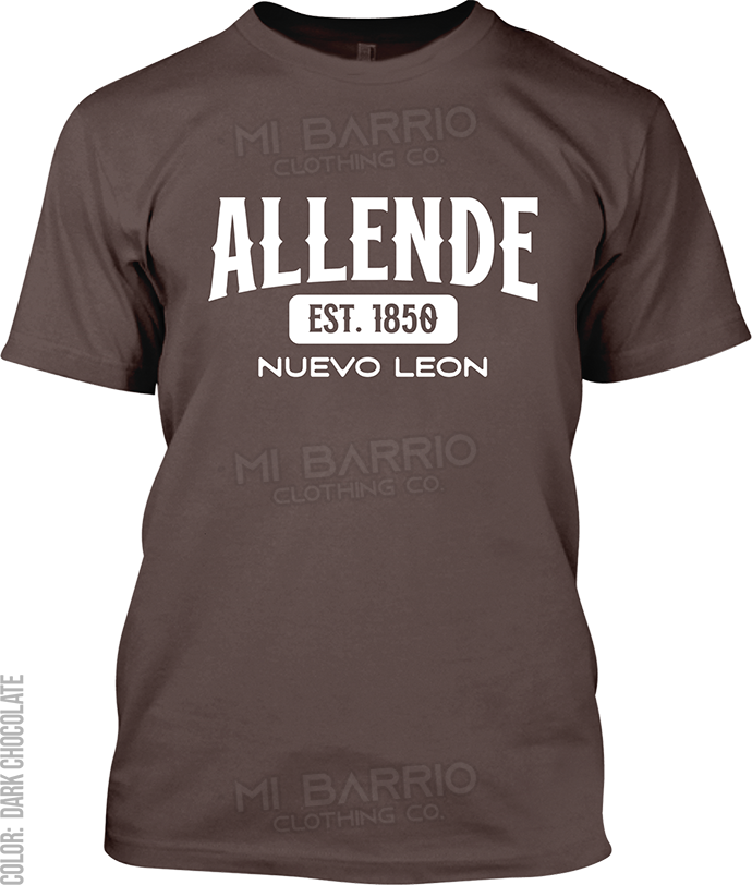 Allende, Nuevo Leon Signature T-Shirt