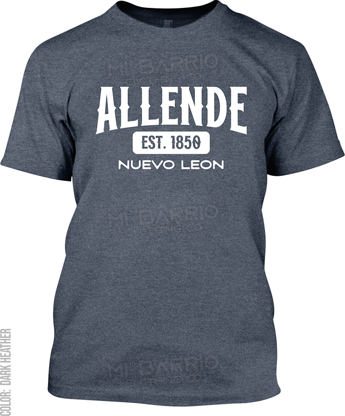 Allende, Nuevo Leon Signature T-Shirt