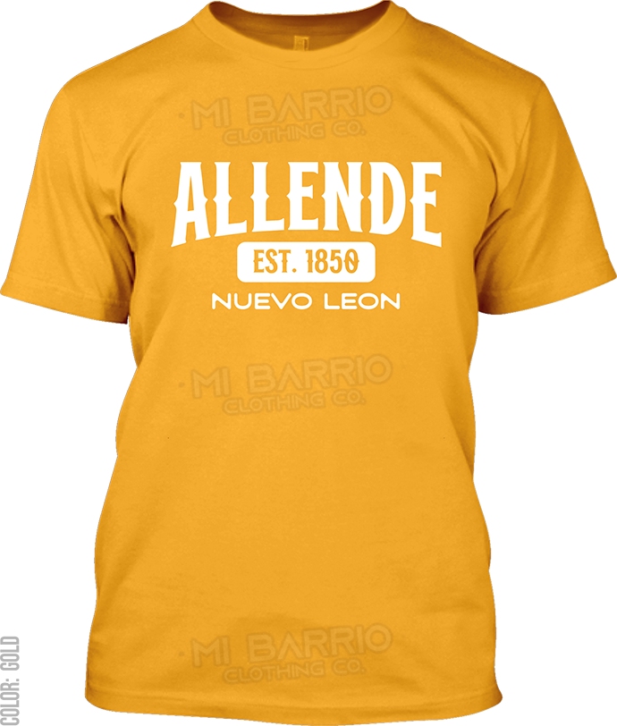 Allende, Nuevo Leon Signature T-Shirt