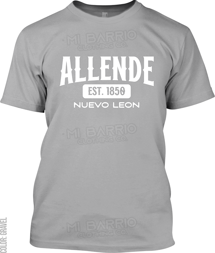 Allende, Nuevo Leon Signature T-Shirt