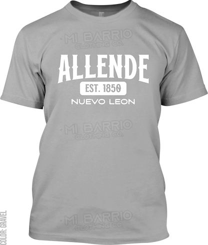 Allende, Nuevo Leon Signature T-Shirt