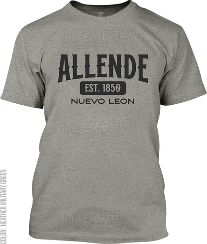 Allende, Nuevo Leon Signature T-Shirt