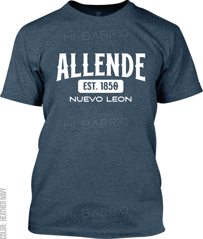 Allende, Nuevo Leon Signature T-Shirt