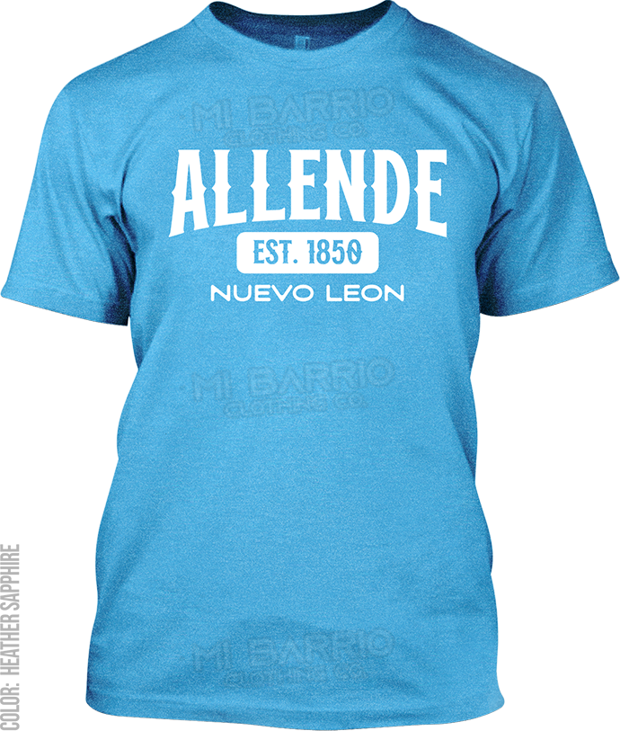 Allende, Nuevo Leon Signature T-Shirt