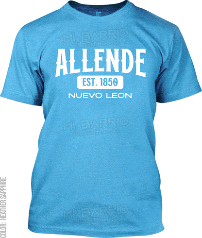 Allende, Nuevo Leon Signature T-Shirt