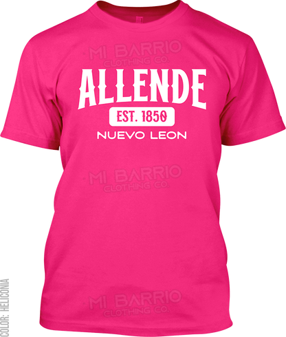 Allende, Nuevo Leon Signature T-Shirt