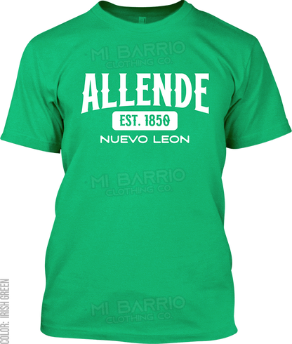 Allende, Nuevo Leon Signature T-Shirt