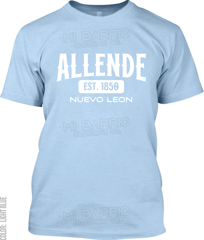 Allende, Nuevo Leon Signature T-Shirt