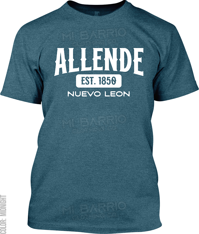 Allende, Nuevo Leon Signature T-Shirt