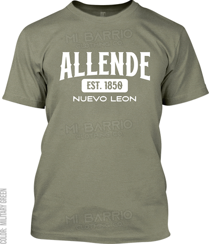 Allende, Nuevo Leon Signature T-Shirt