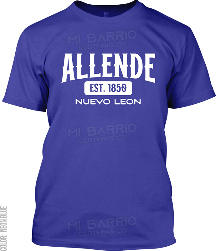 Allende, Nuevo Leon Signature T-Shirt