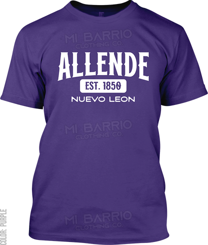 Allende, Nuevo Leon Signature T-Shirt