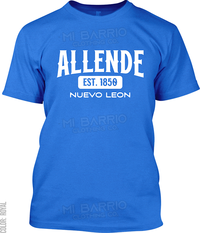 Allende, Nuevo Leon Signature T-Shirt