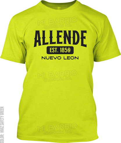 Allende, Nuevo Leon Signature T-Shirt