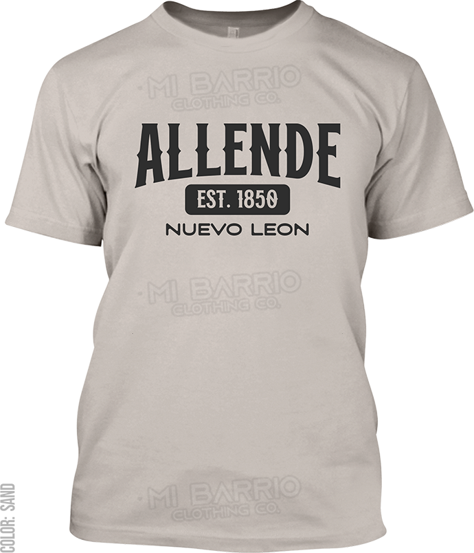 Allende, Nuevo Leon Signature T-Shirt