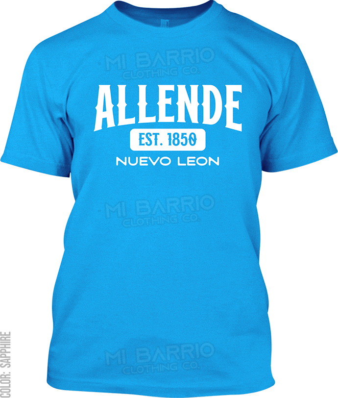 Allende, Nuevo Leon Signature T-Shirt