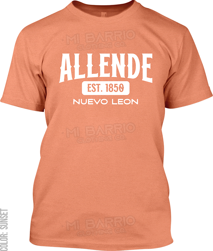 Allende, Nuevo Leon Signature T-Shirt