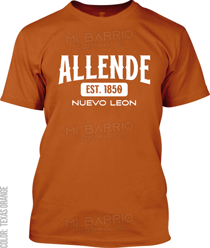 Allende, Nuevo Leon Signature T-Shirt