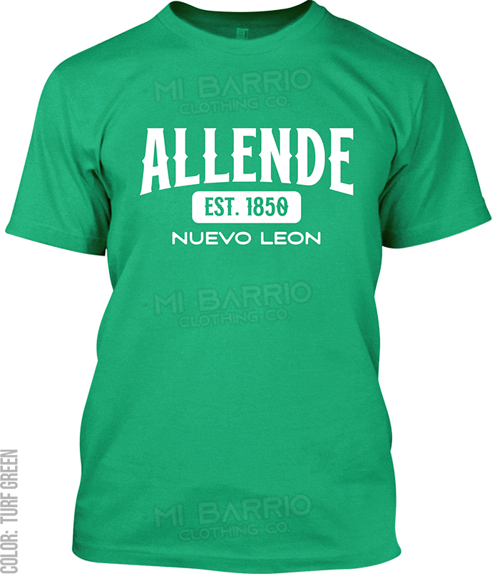 Allende, Nuevo Leon Signature T-Shirt