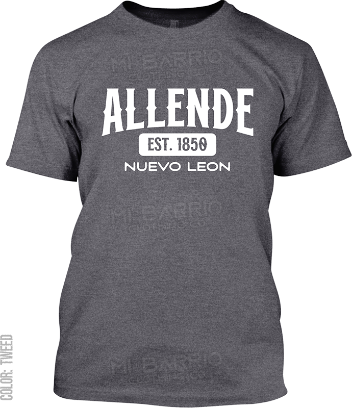 Allende, Nuevo Leon Signature T-Shirt