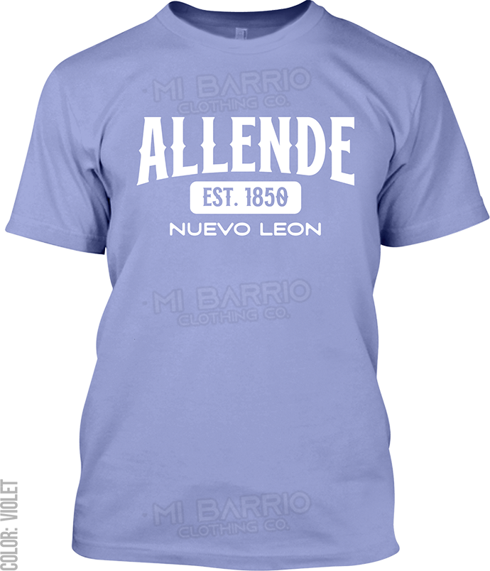 Allende, Nuevo Leon Signature T-Shirt