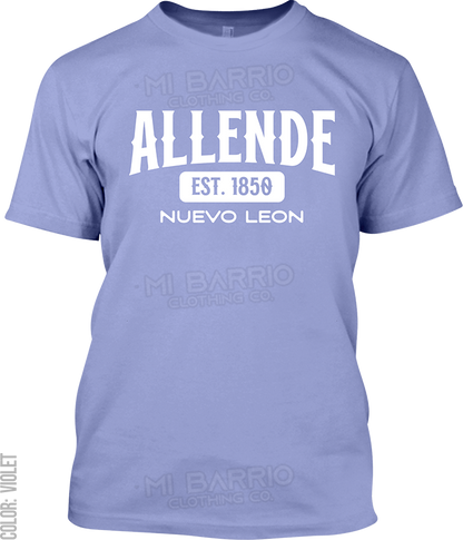 Allende, Nuevo Leon Signature T-Shirt