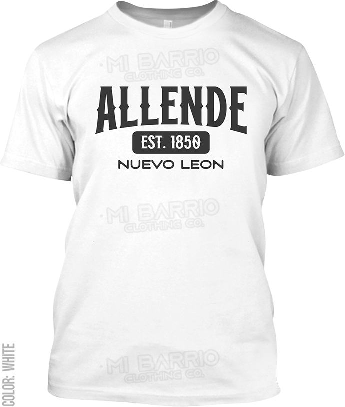 Allende, Nuevo Leon Signature T-Shirt