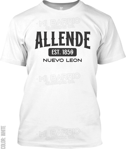 Allende, Nuevo Leon Signature T-Shirt