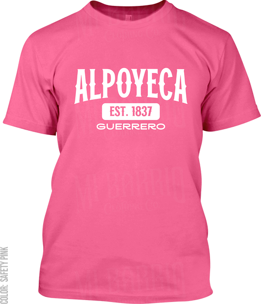 Alpoyeca, Guerrero Signature T-Shirt