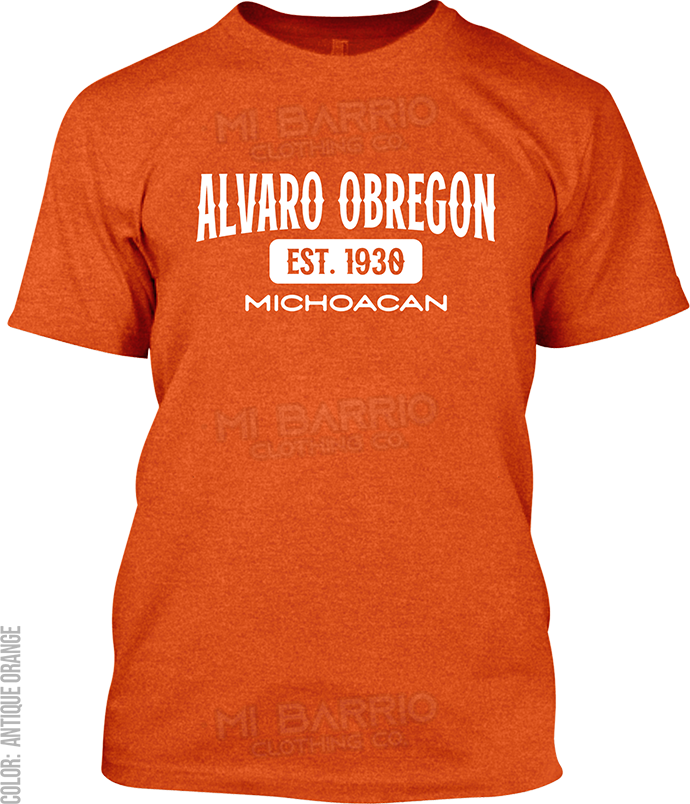 Alvaro Obregon, Michoacan Signature T-Shirt