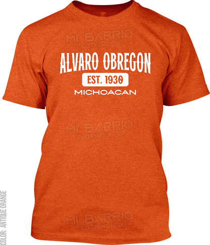 Alvaro Obregon, Michoacan Signature T-Shirt