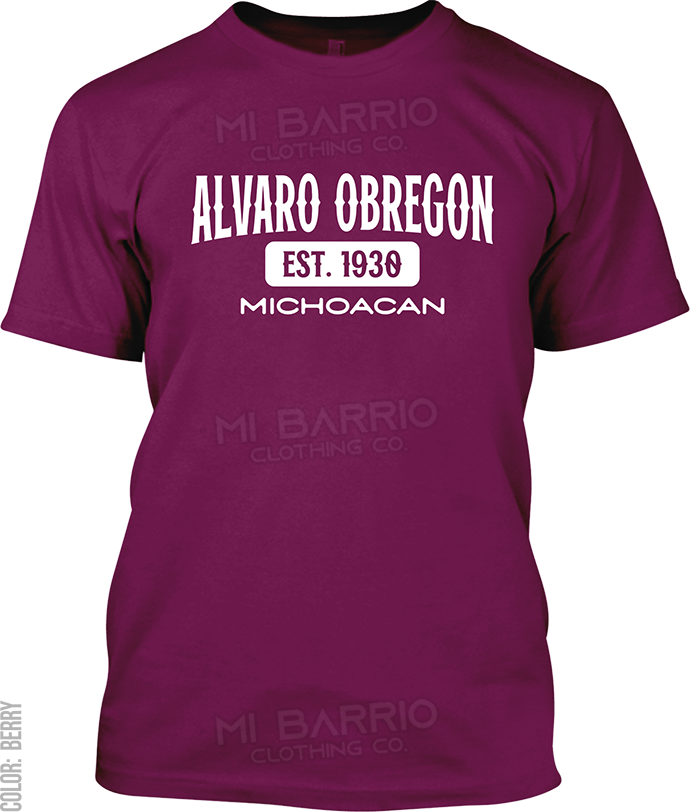 Alvaro Obregon, Michoacan Signature T-Shirt