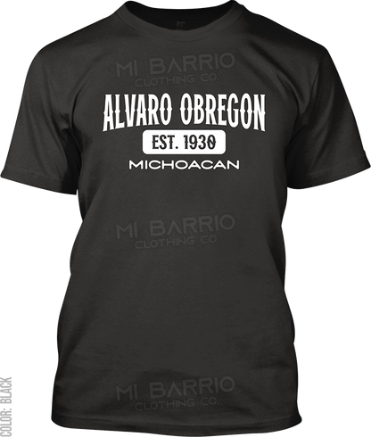 Alvaro Obregon, Michoacan Signature T-Shirt