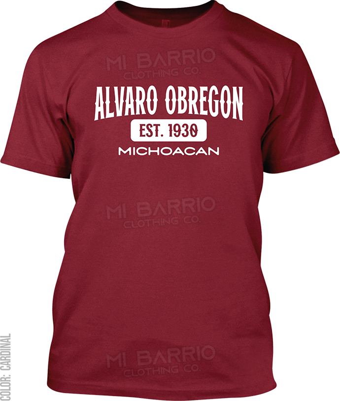 Alvaro Obregon, Michoacan Signature T-Shirt