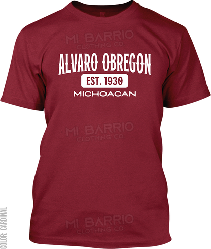 Alvaro Obregon, Michoacan Signature T-Shirt