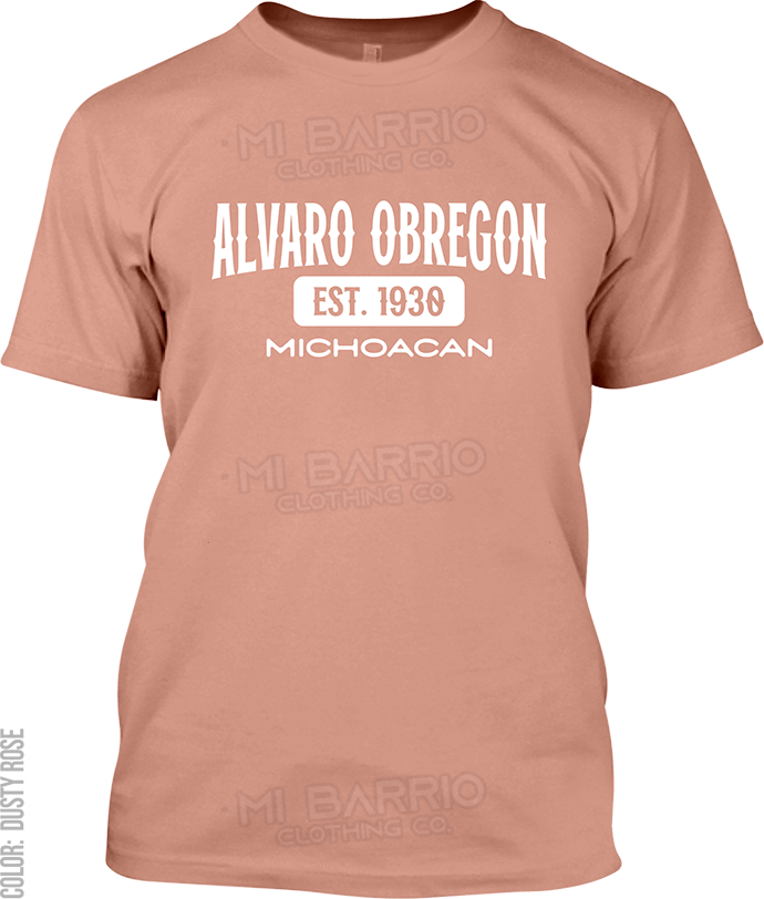 Alvaro Obregon, Michoacan Signature T-Shirt